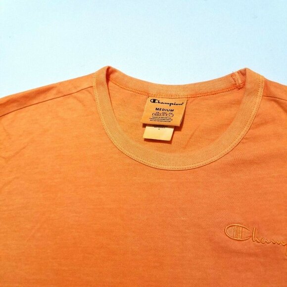 Champion Men's Classic T-Shirt Screen Print Script Logo NWT - Picture 4 of 6